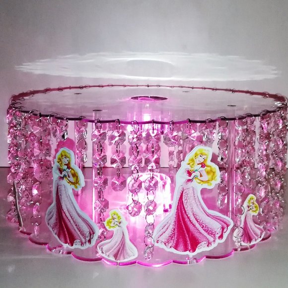 LED Acrylic Crystal Aurora Princess Inspire Disney - Picture 4 of 5